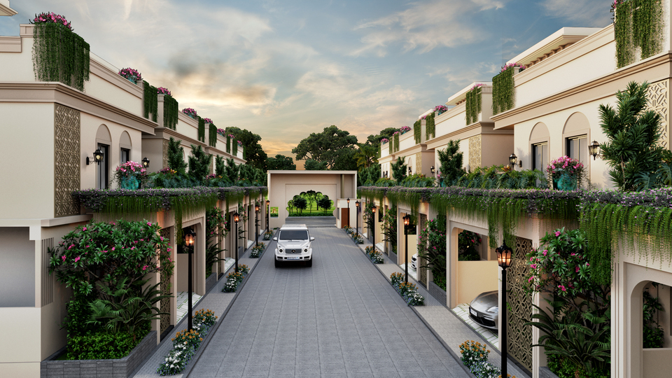 Villa view