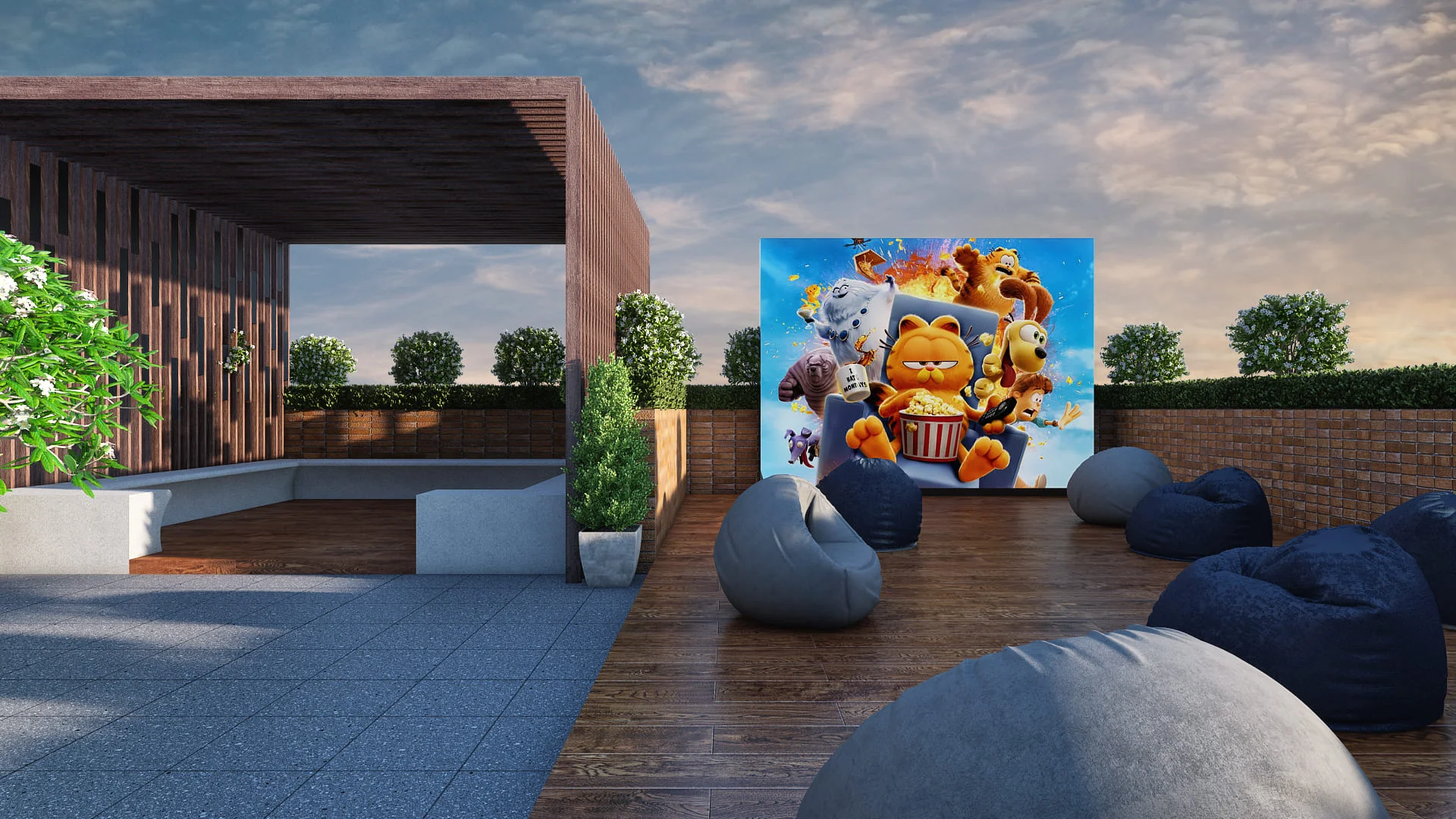 Rooftop amenities