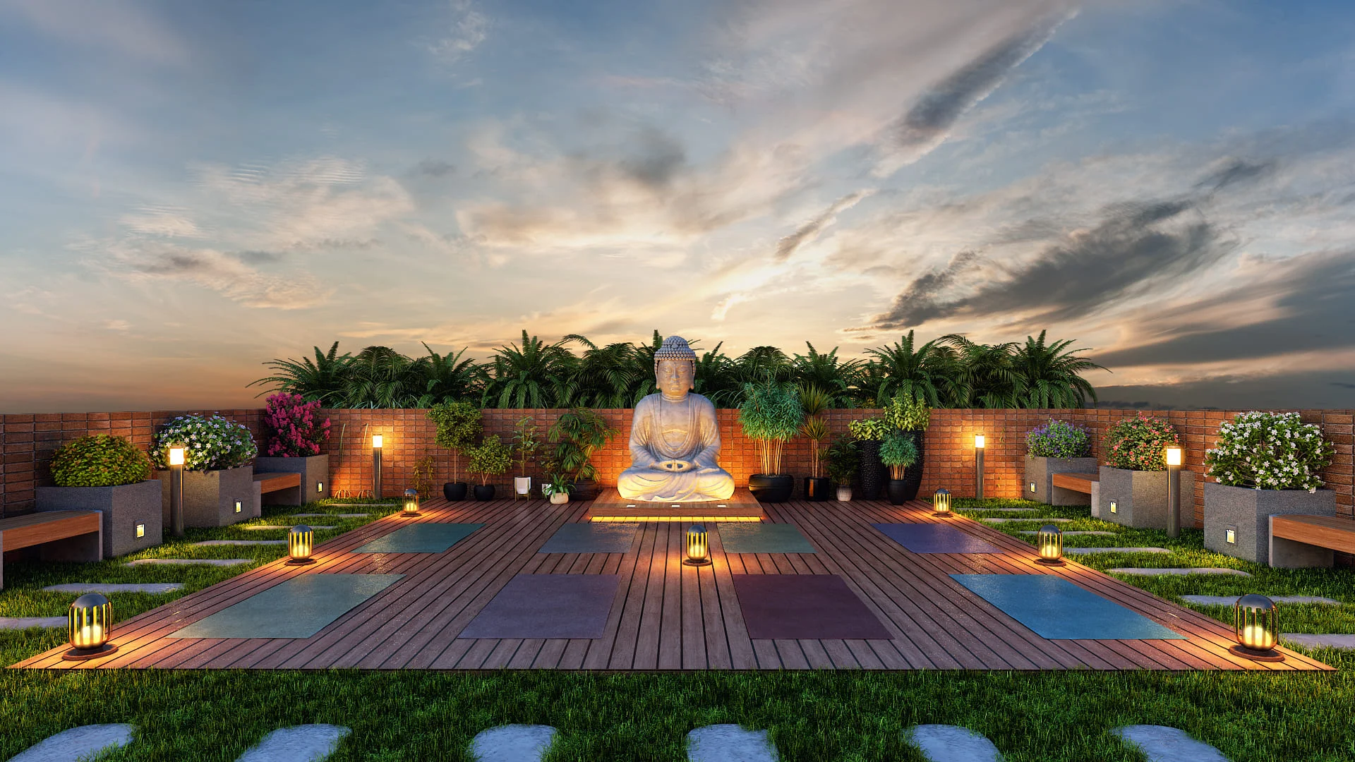 Meditation deck