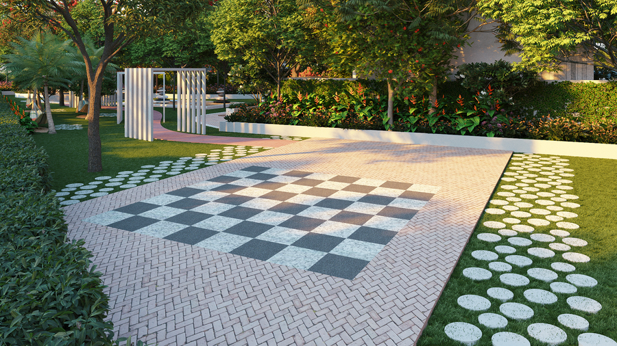 Chess pavilion