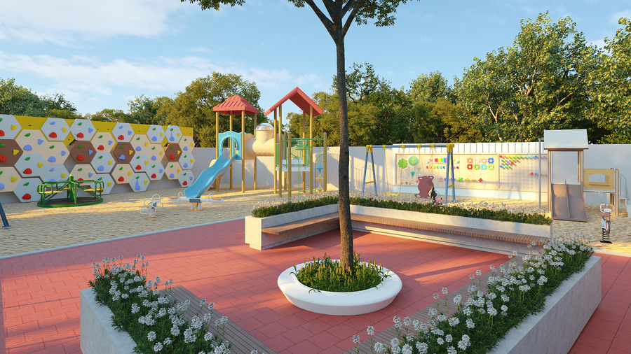 Children's play area