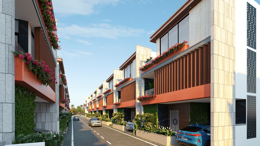 Vanna 2 row villas