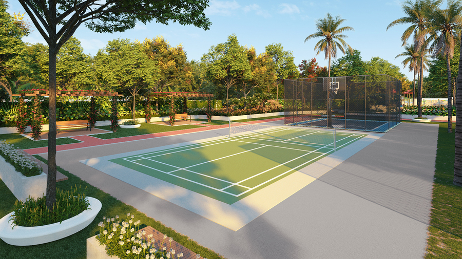 Tennis court