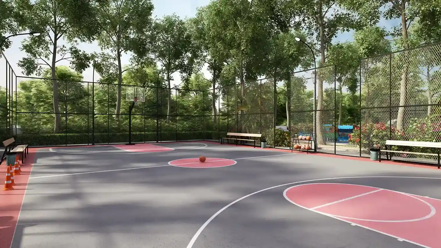 Basketball court