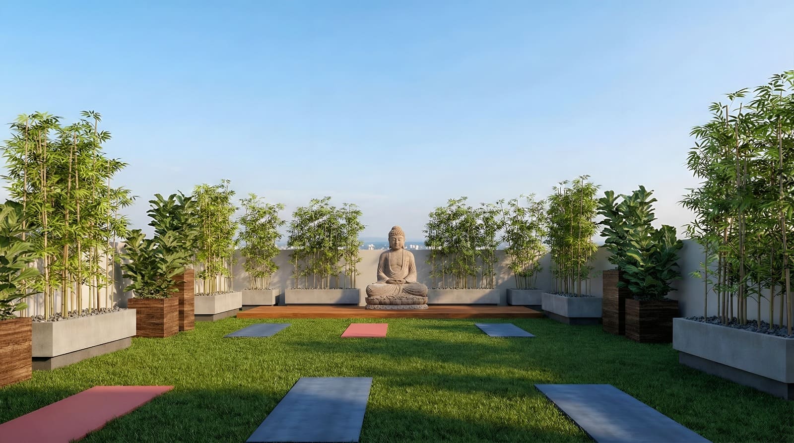 Meditation area